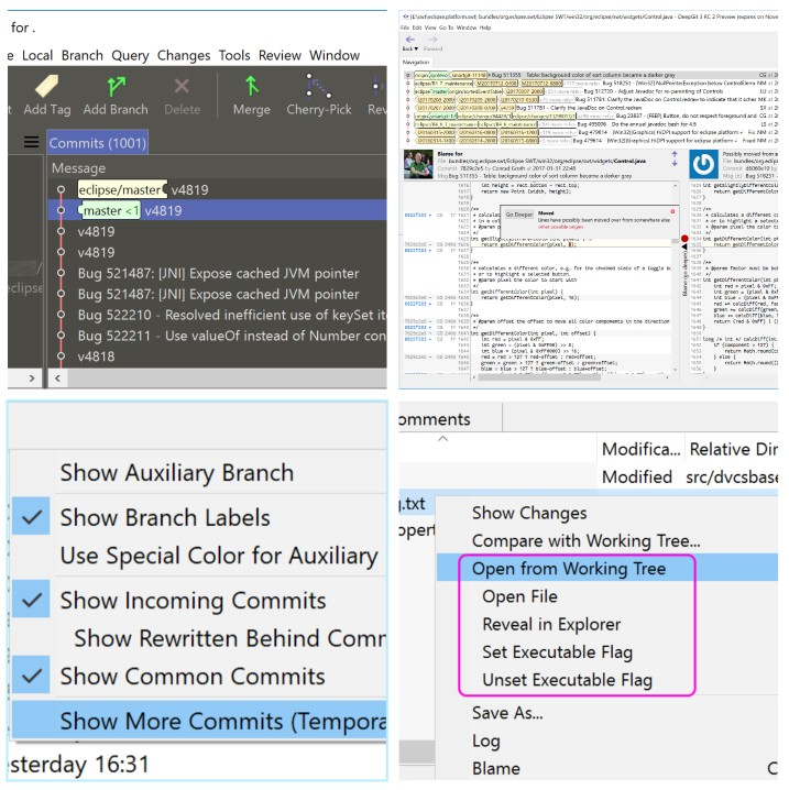 SmartGit 17.1 with enhanced performance, improved rebase workflows, and better stash management