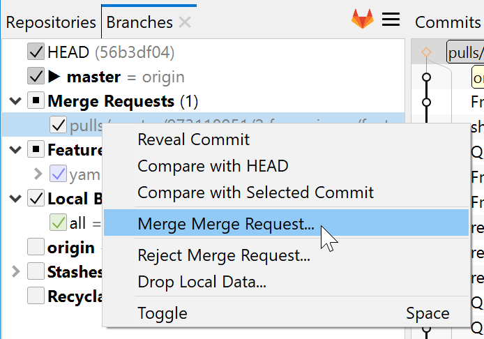 Advanced Git-Lab Integration.