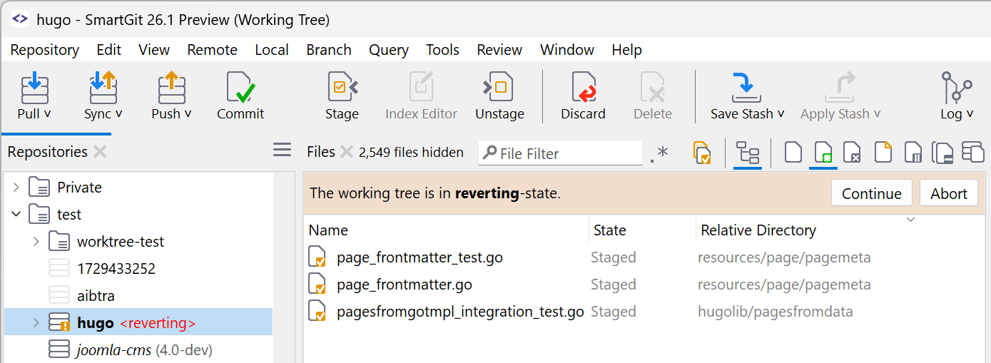 SmartGit 26.1 brings a fresh new icon set with distinct colors